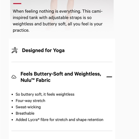 Lululemon Align Cropped Cami Tank Top - Picture 9 of 10